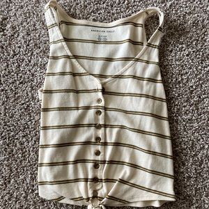 american eagle cropped tank top